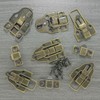 6 PCS Antique Bronze Box Buckle Lock,Toggle Catch Latch Clasp
