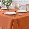 maxmill Textured Rectangle Tablecloth Water Resistant Wrinkle Free Spill-Proof, Soft