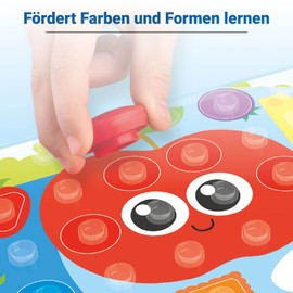 Ravensburger 20987 My Formen-Colorino, Children's Game for Learning to Colour, Shape Learning, Plug-in Game, Toy from 2 Years