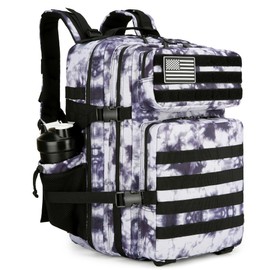 Perfekt Love 45L Military Tactical Backpack for Men and Women Molle Rucking Backpack Hiking Camping Rucksack