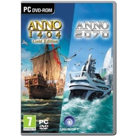 Anno 1404 Gold Edition + Anno 2070 Double Pack PC NEW