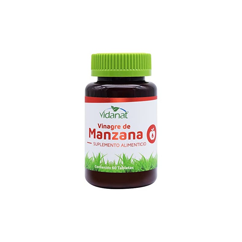 Vidanat Vinagre de Manzana 60 Tabletas Complemento Alimenticio de Calidad