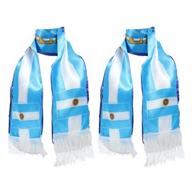 Ipetboom Bufanda De Aficionados De FúTbol - Bufanda De SatíN Para Partidos Regalo Ideal Para FanáTicos DiseñO Exclusivo De SeleccióN Nacional 140X13Cm