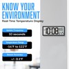 Active Living Oversized High Defintion Digital LCD Dynamic Wall Clock