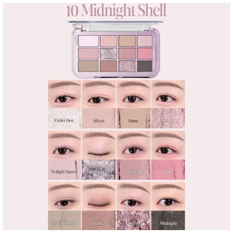 ESPOIR Eye Core Palette 9g, Color:07 Pink Oat Latte
