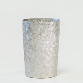 HORIE T09KMS270 Titanium Double Tumbler, Made in Tsubame, Niigata Prefecture, Light 9.1 fl oz (270 cc), Silver