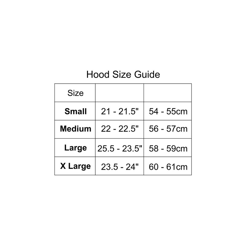 Lomo 5mm Neoprene Diving Hood Black Large