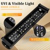 11-in Dimming LED UVB Light for Reptiles, Premium Intensity UVB