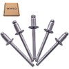 SKIR'CO (Pack of 50) Stainless Steel Blind Rivets 4.8 x