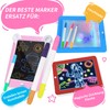 AMUSEPROFI Neon Pens, Neonmarkerzum Ersatz, 2 Spitzen, Anwendbar Für Schreibtafel,