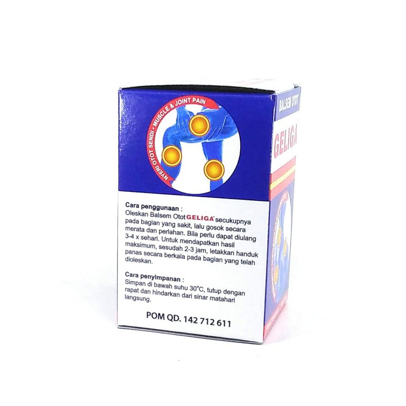 Cap Lang Geliga Muscular Balm, 40 Gram (Pack of 3)