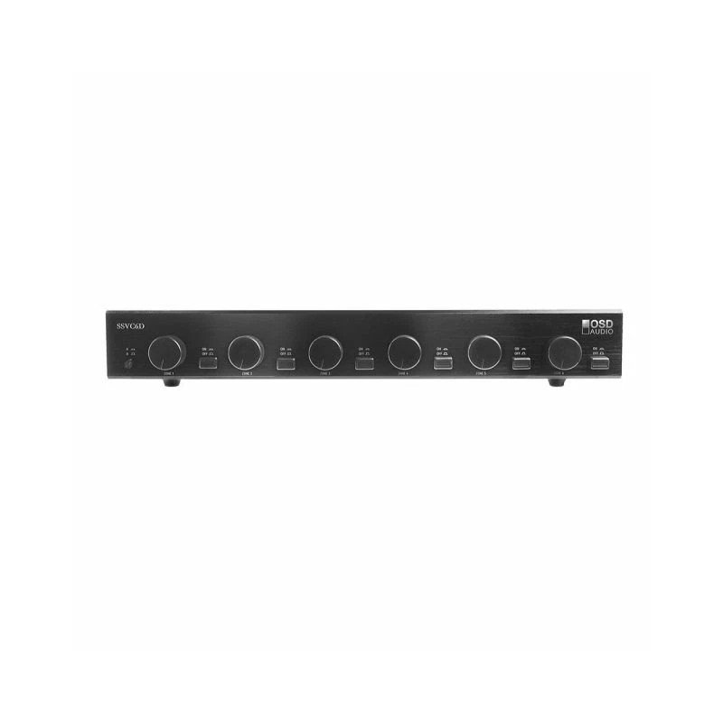 OSD Audio 6x Zone 2x Source 300W Speaker Selector w/