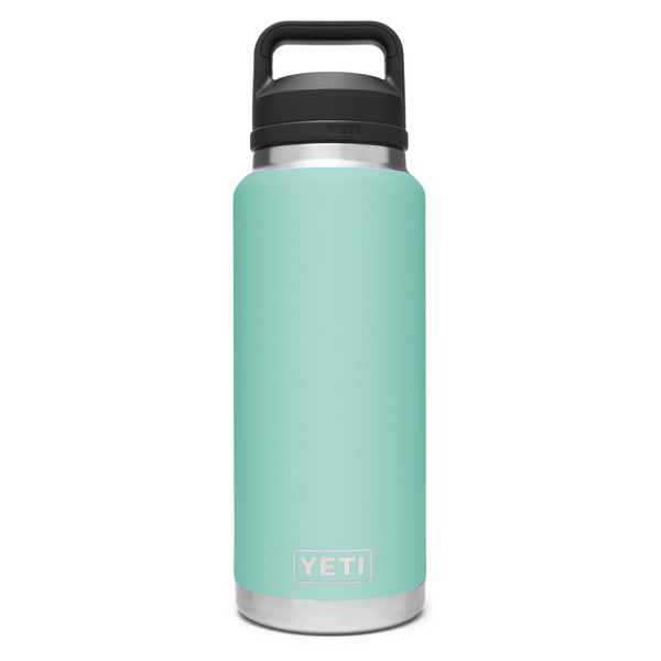 YETI Rambler Bottle + Chug Cap Seafoam 1 L