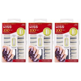 Kiss 100 Tips Curve Overlap Long Length (3 Pack)