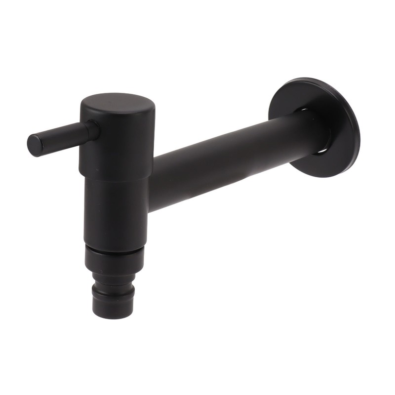 G1/2 Wall Mounted Cold Water Tap 304 Stainless Steel Single