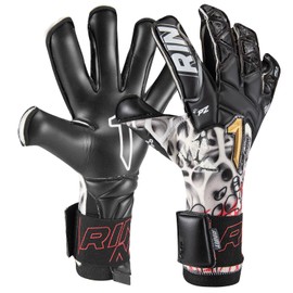 Rinat Guantes para Portero Xtreme Guard Dominius Pro (Negro/Blanco, 9)