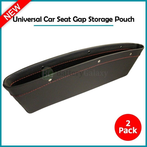 Fenzer 2X Car Seat Gap Filler PU Leather Storage Box