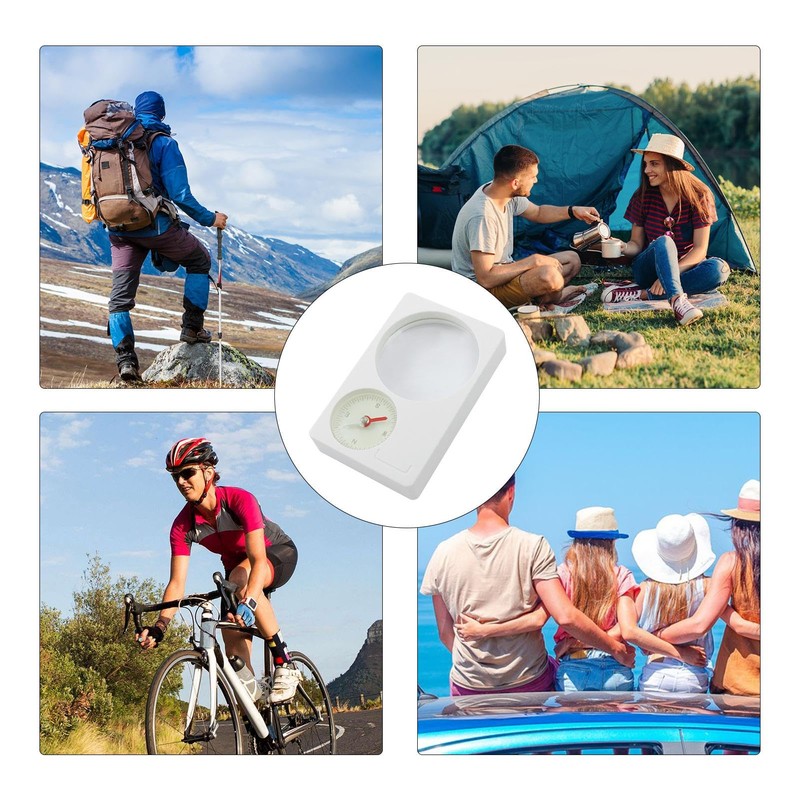 Camping Compass | Orienteering Map Compass with,Advanced Scout Compass, Camping
