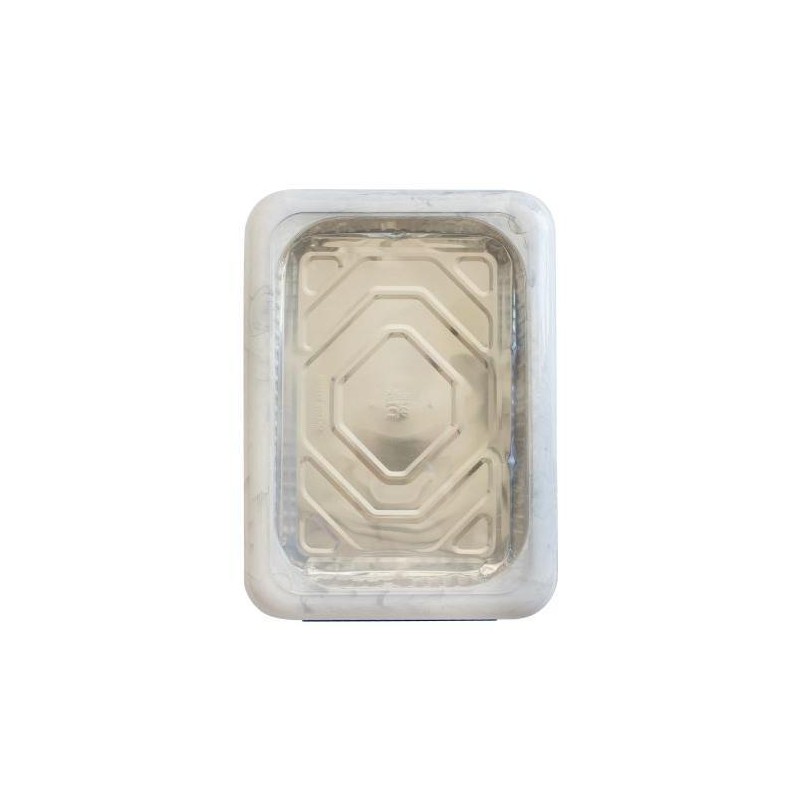 Fancy Panz® 13x9x2 - White/Grey Marble