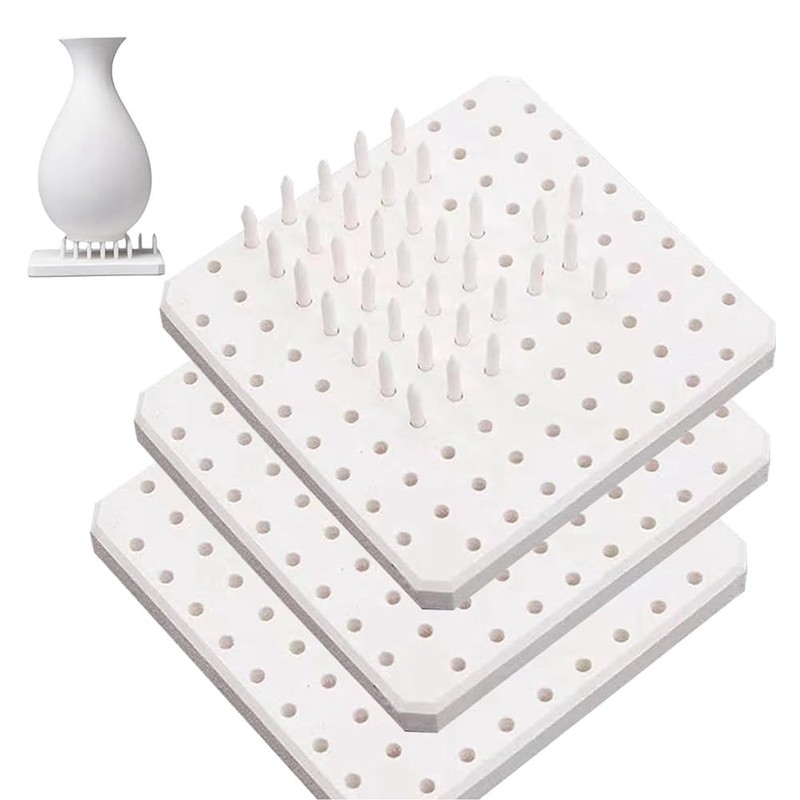 Hopbucan Kiln Stilts Support Nails Pottery Firing Mat High Temperatures