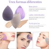 Esponja Maquillaje, Esponja de belleza de maquillaje de 8 piezas,