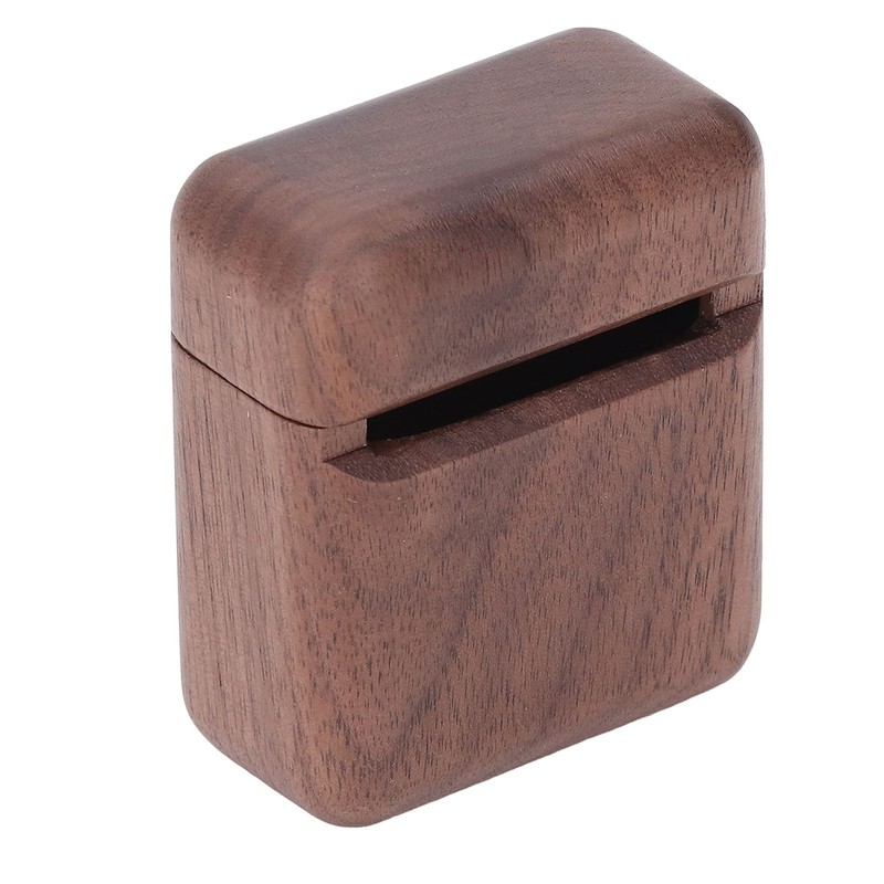 Wooden Earbuds Case Cover for IOS 2nd 1st Generation Charging