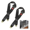 Cinturon De Seguridad De 2 Puntos Universal, 2piezas