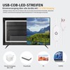 THUNGCIT COB LED Strip Light, 5V USB Band, 320LEDs/m, Dimmable
