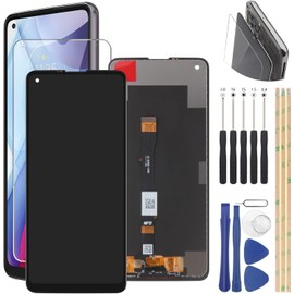 FKBAightccy Screen Replacement for Motorola Moto G Power 2021 XT2117 XT2117-4 XT2117-3 6.6" LCD Display Repair Parts for XT2117 Touch Digitizer Assembly with Tools