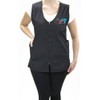 CHARLENE Long Zipper Stylist Vest with Personalization | High Fashion