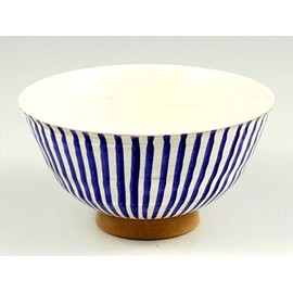 Arita Hasami Ware Kiho Kiln Kohiki Nishiki Tokusa Set Rice Bowl (Marito-wife Rice Bowl)
