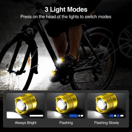 Gold Clog Lights 2PCS, Rechargeable LED Shoe Clips with 3 Light Modes, Waterproof Shoe Accessories for Jogging, Camping – Men, Women, Kids