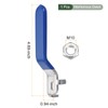 YOKIVE Lever Handle with Iron Chrome Plated Replacement Quarter Turn
