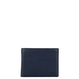 BRIC'S - Bernina Leather Wallet, blue, Elegant