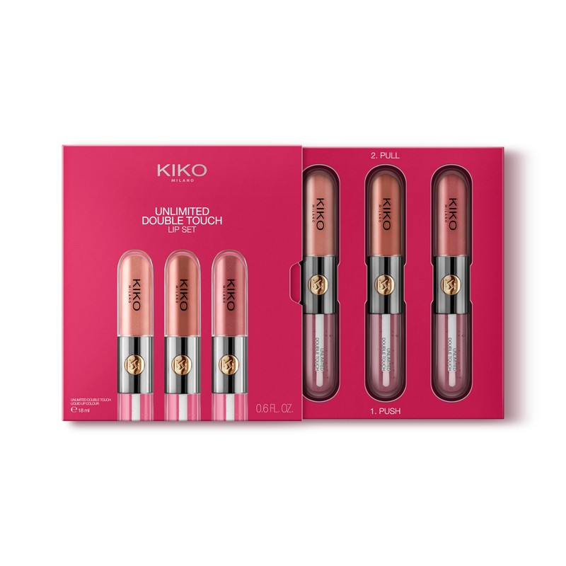 KIKO Milano Unlimited Double Touch Gift Set 01 | Lip