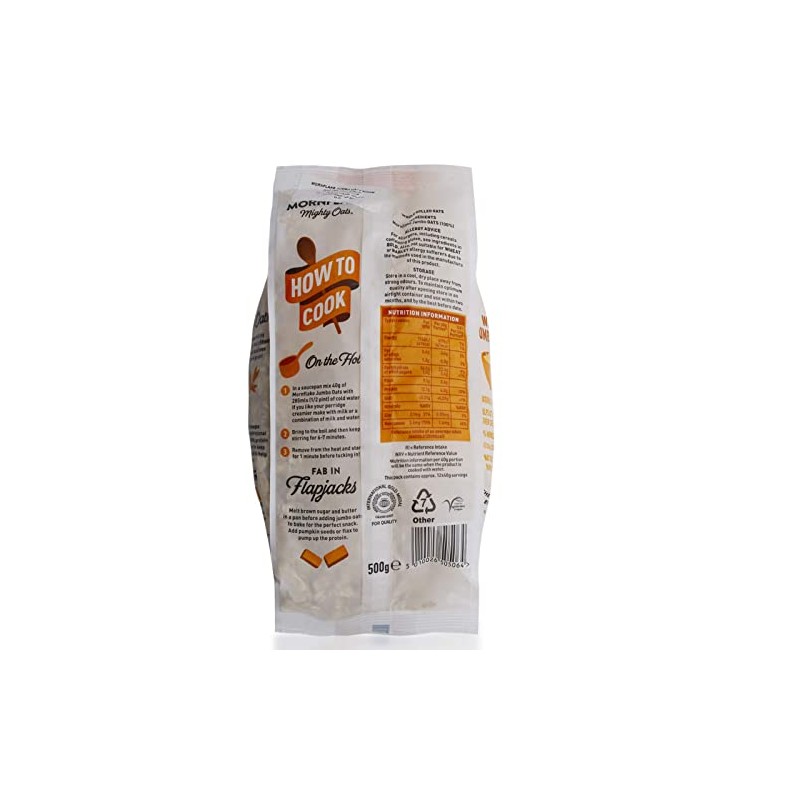 Mornflake Jumbo Oats, 500g