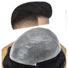Healthlif Men Toupee Ultra Thin Skin Toupee For Men Human