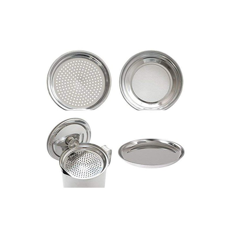 Made in Japan, Double Pan, All Stainless Steel Oil Pot
