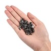 sourcing map 100 Sets Leather Rivets, 12x8mm Double Cap Rivets