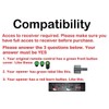 Garage Door Remote Control for Merlin M832 | M842 |