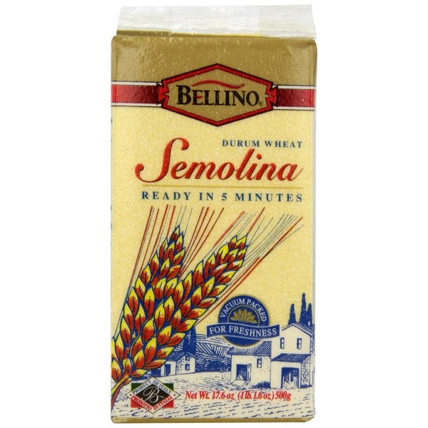 Bellino Semolina, 17.6 Ounce Packages (Pack of 12)