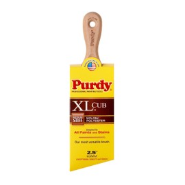 6-Pack of 2-1/2” Purdy 144153325 XL Cub Angled Sash Paint Brush, Tynex Orel