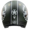 Vega Helmets 87027-052 X390 Retro Open Face Motorcycle Helmet w/Sunshield