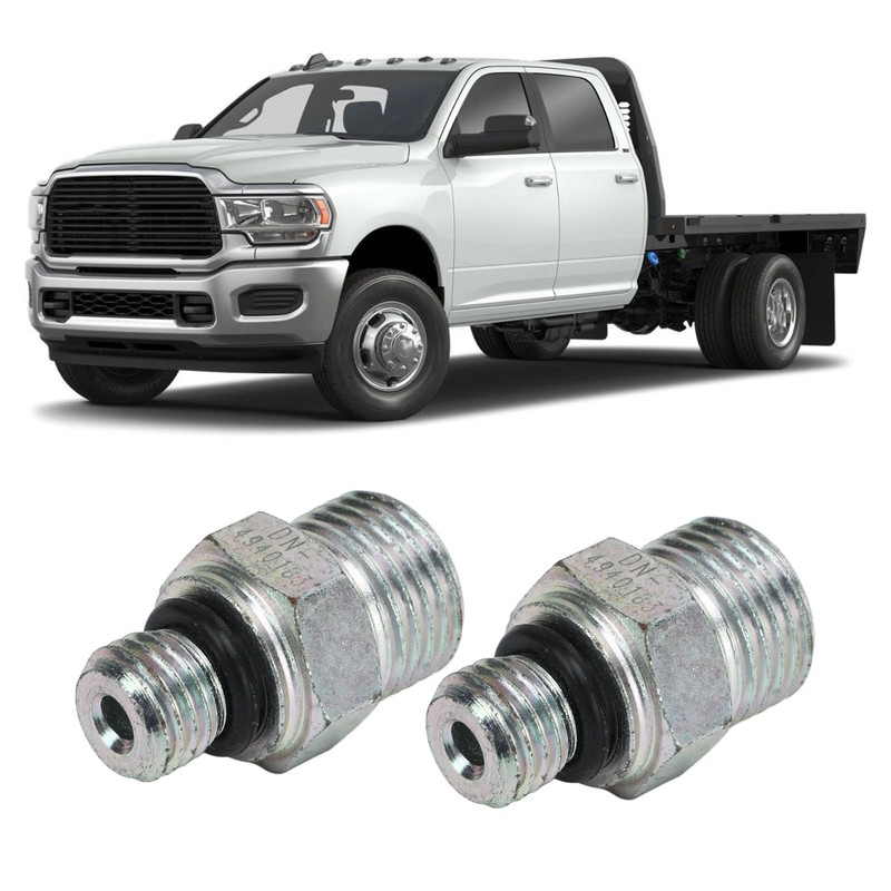 2PCS Turbo Oil Feed Connectors Joint 4940183 Connector Joints Replacement