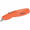 IRWIN UTILITY KNIVE RETRACTABLE HIGH-VIS ORANGE BOX CUTTER W/3 BLADES