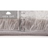 fluffy® Bathroom Rug for Corner Showers, High Pile Microfibre Non-Slip