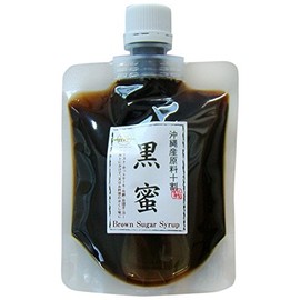 Brown Sugar Honpo Kakinohana Okinawa Ingredients 100% Black Honey, 6.3 oz (180 g)
