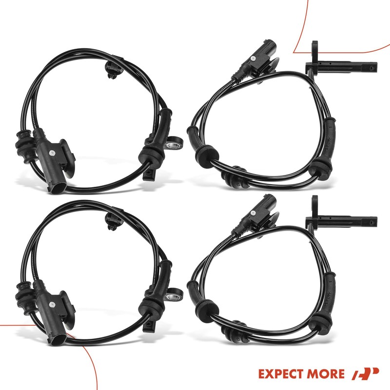 A-Premium ABS Wheel Speed Sensor Compatible with Dodge Models -
