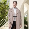 QZKJQDD 4 Pairs Leather Toggle Clasps, Buttons Closure Jackets, Buttons