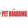 2x8 Pet Boarding Banner Sign 24x96 for Shop Business Front